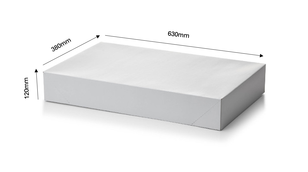 Wedding Christening Dress Storage GLOSS White Gift Box Includes White Acid Free Tissue Paper