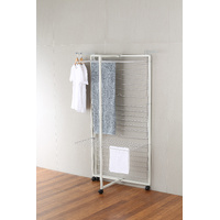 Clothes Airer Aluminum Extra Large High Tower on Wheels