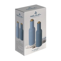 Salt and Pepper Electric Grinder Battery Operated Set - Blue