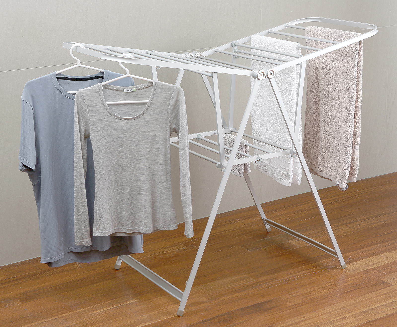 Aluminum Clothes Rack Dryer/Foldable X Wing Airer for Clothes