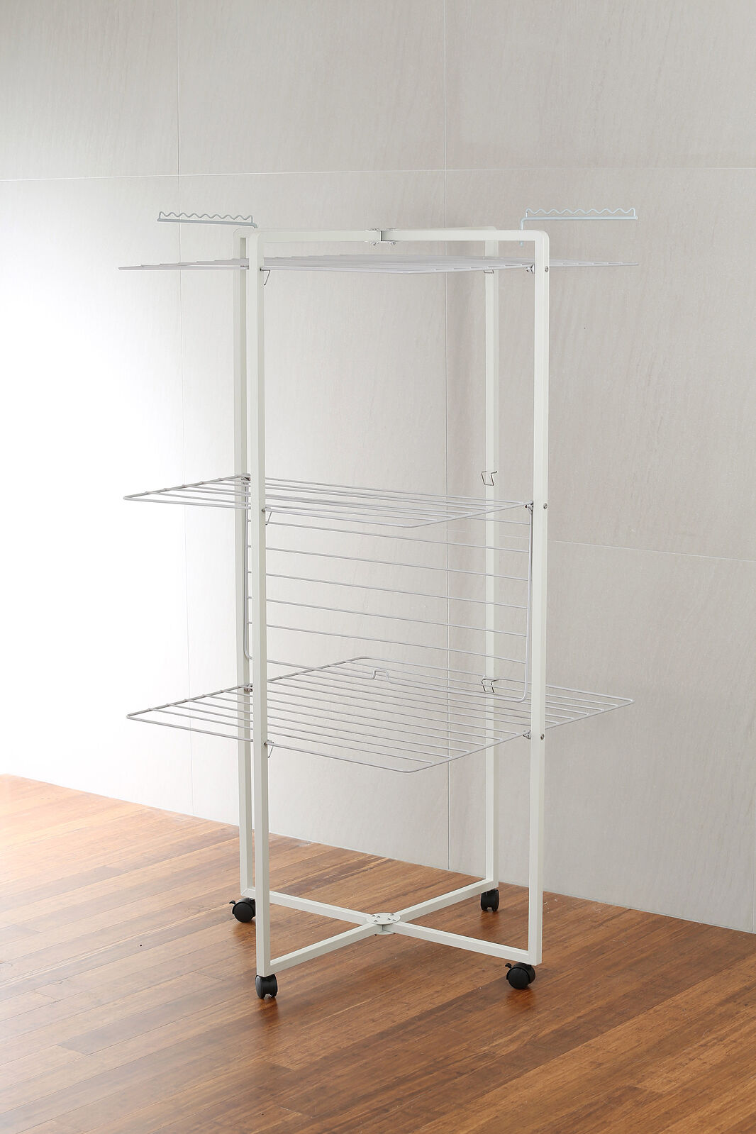 Clothes Airer Aluminum Extra Large High Tower on Wheels