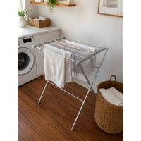 Clothes Airer A Frame  All Aluminum Clothesline 12 Rails
