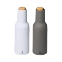 Salt and Pepper Electric Grinder Battery Operated Set - Monochrome