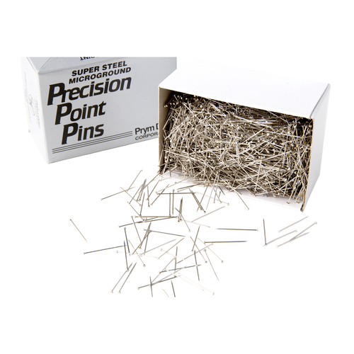 Straight Pins - Silver  27mm 1000 pieces