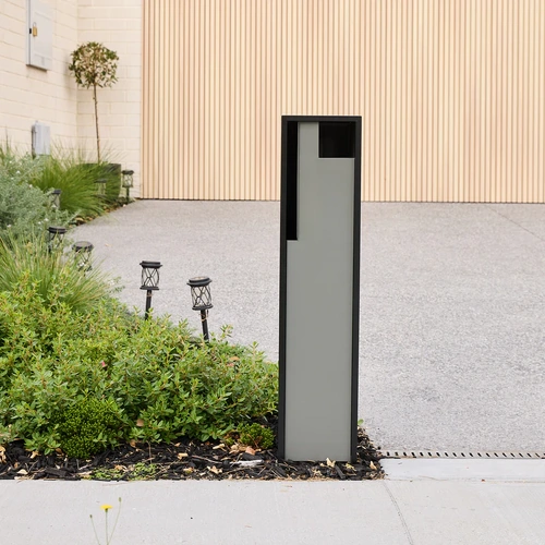 Letterbox Steel with Combination Lock Grey/Black