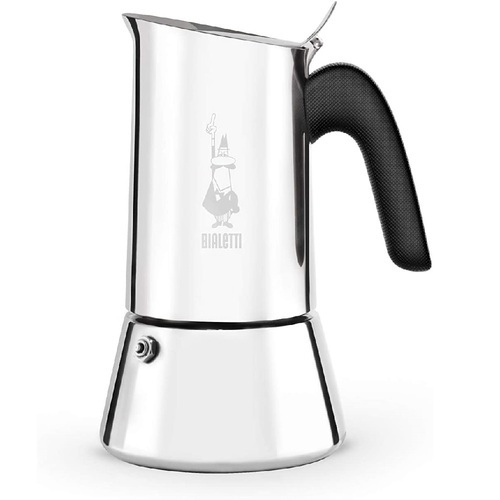 Bialetti Venus Espresso Induction Stainless Steel Coffee Maker Percolator Stove Top  - 6 Cup