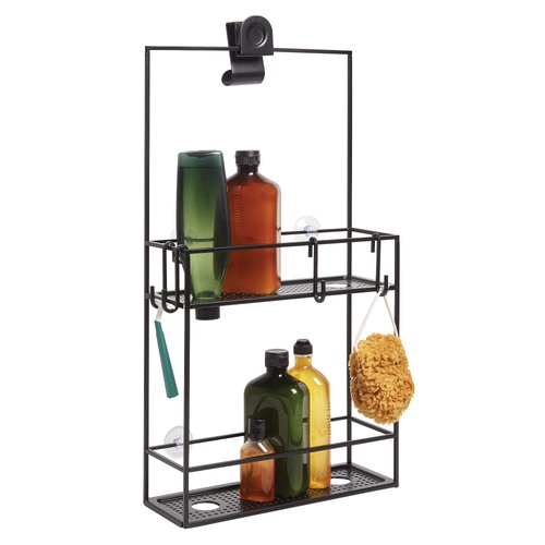 Umbra Cubiko Shower Caddy Black 31 x 11 x 6cm