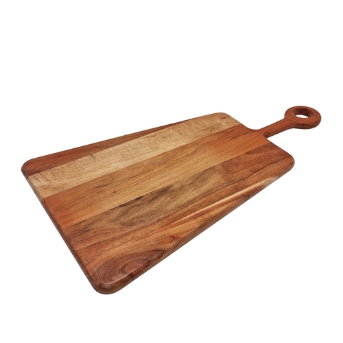 Isla Wooden Cheese Serving Chopping Timber Board 47 x 27cm 