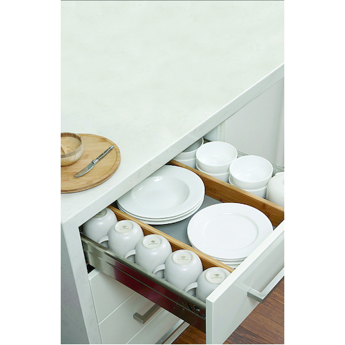 Bamboo  Drawer Divider  Organiser 60mm