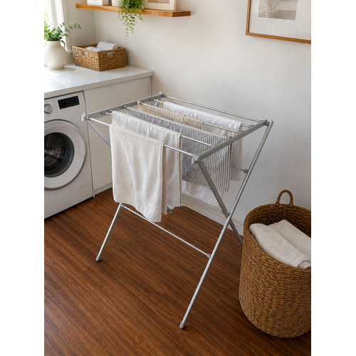 Clothes Airer A Frame  All Aluminum Clothesline 12 Rails