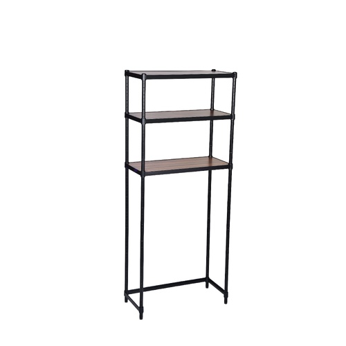 Shelving Unit Over Washing Machine 3 Tier Black 