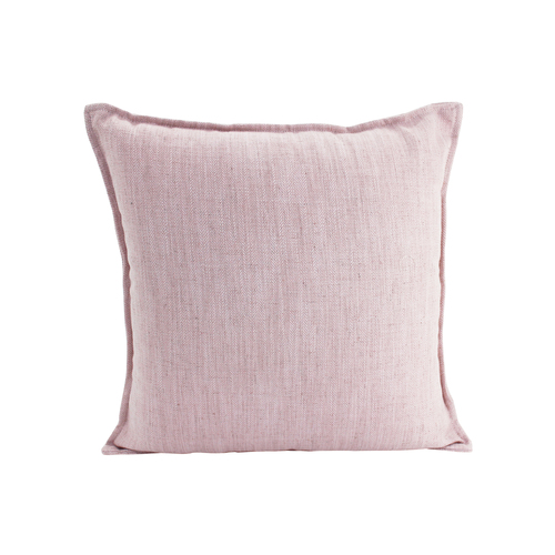 Cushion Classic Linen Baby Pink 55 x 55 cm