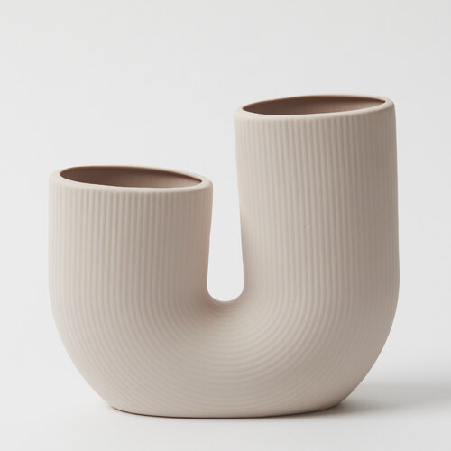 Malmo Flower Vase Porcelain Blush
