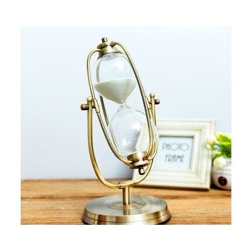 60 Minutes Sand Timer Large Hourglass Glass Kitchen Clock 