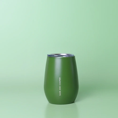 Calm Coffee Tea Cup - Moss Green