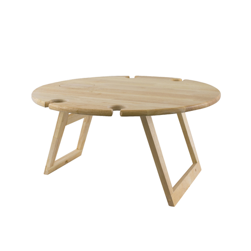 Folding Wooden Picnic Wine & Cheese Table 50cm - Peer Sorensen