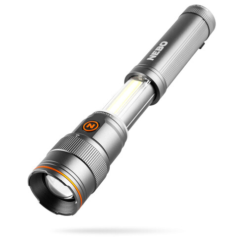 Nebo Franklin Slide 500 Lumens Flashlight  Rechargeable Torch