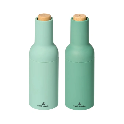 Salt and Pepper Electric Grinder Battery Operated Set - Green