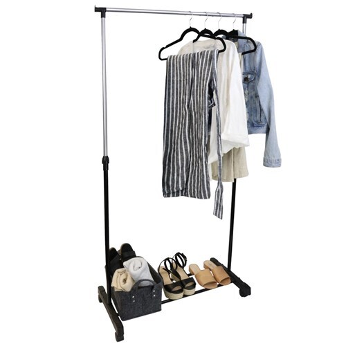Garment Rack Single Portable Clothes Stand