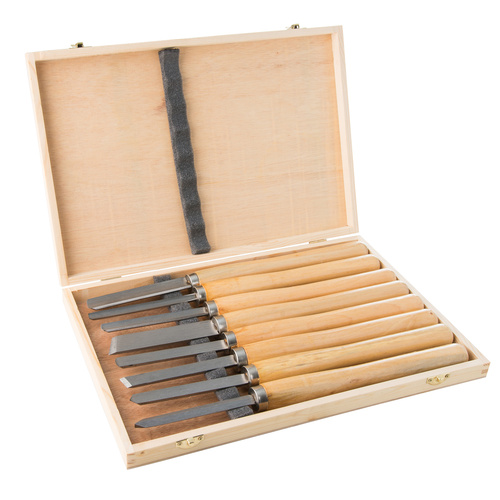  Lathe Wood Turning Chisel Set - (8 pieces)